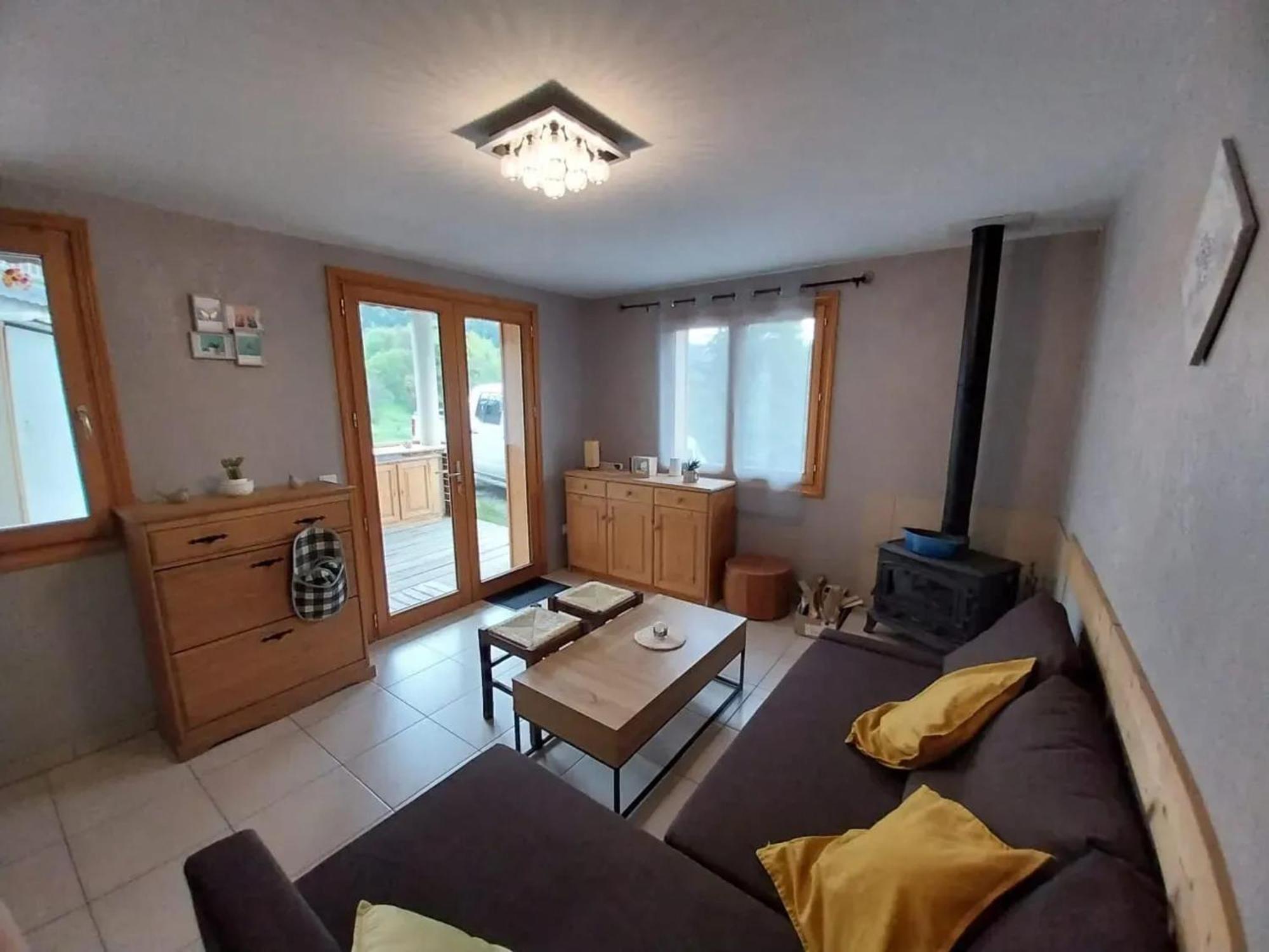 Appartement En Montagne Aux Belleville - 48 M² Terrasse Ensoleillee Planvillard Exterior foto